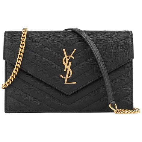 ysl monogram envelope clutch|YSL clutch on sale.